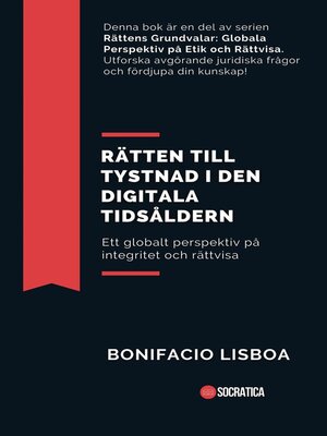 cover image of Rätten Till Tystnad i den Digitala Tidsåldern